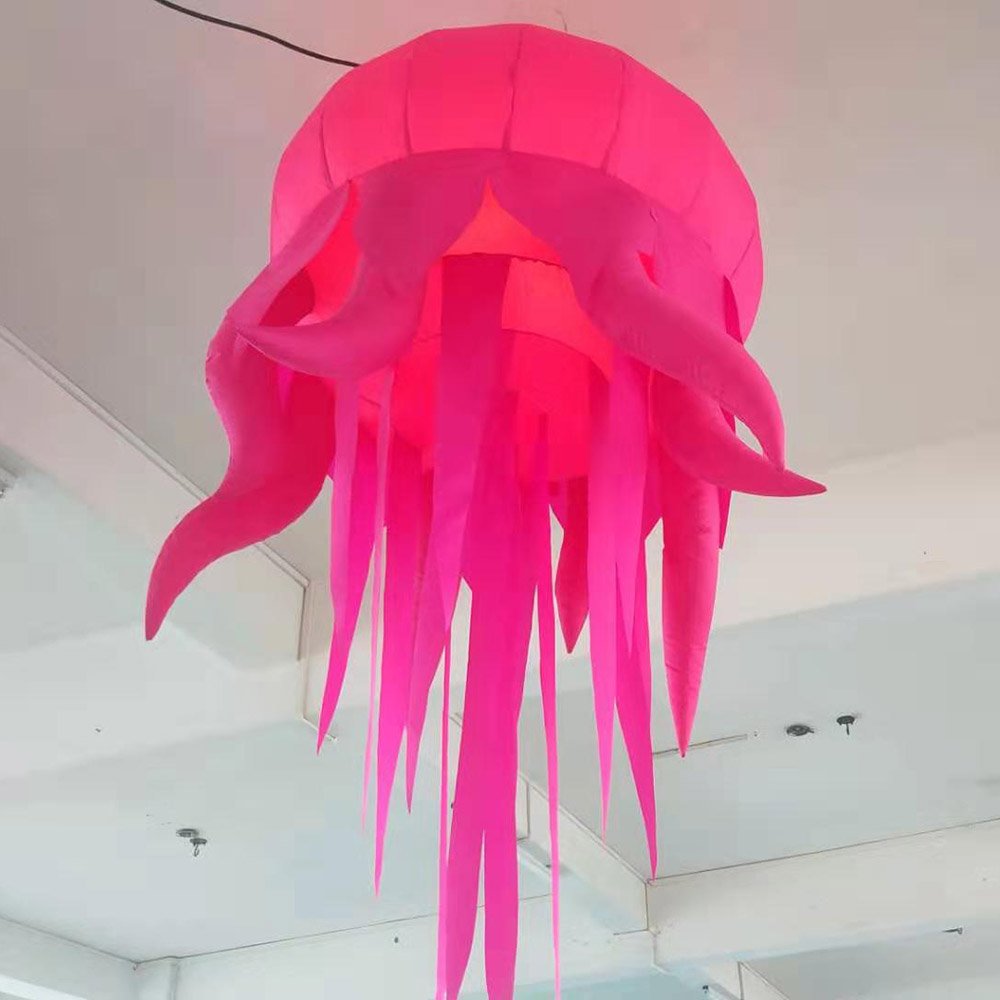 Customized Led Inflatable Octopus Jellyfish Tentacle Perfect For Party Decorations Events And Advertising Promotion - 7
