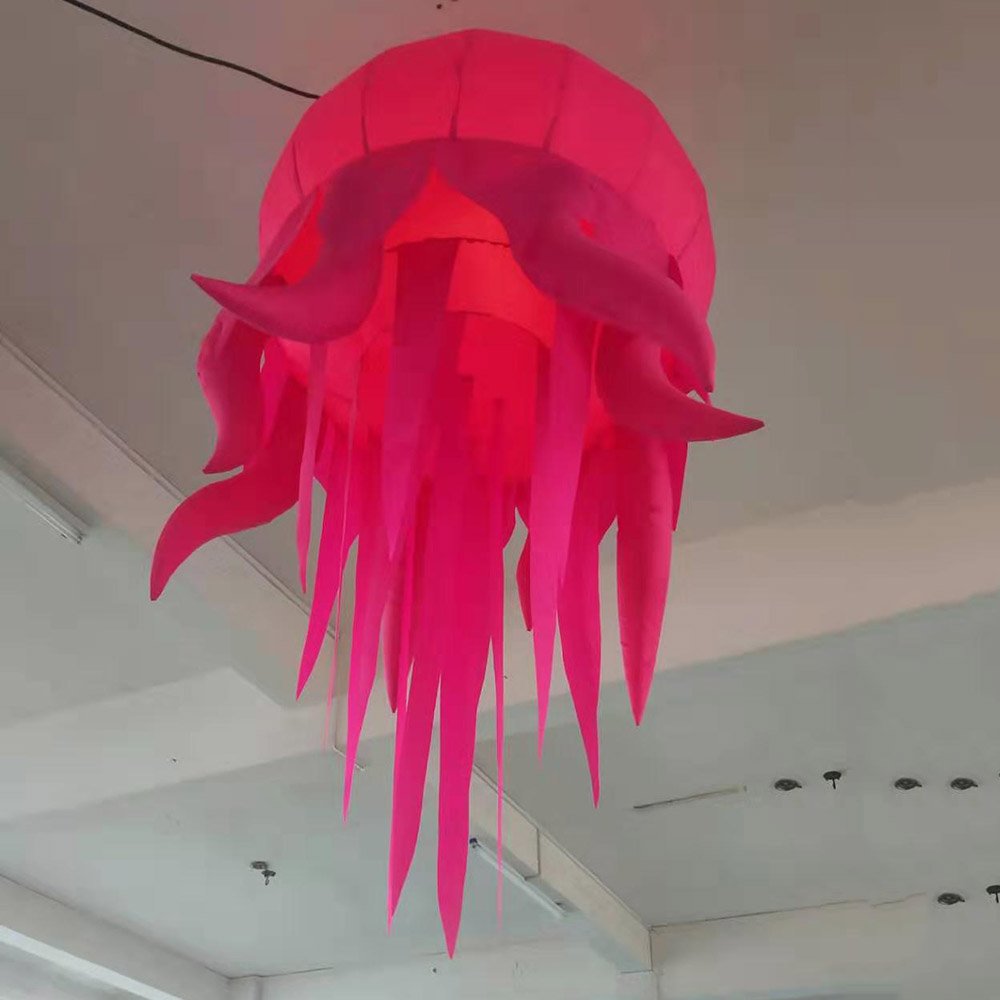 Customized Led Inflatable Octopus Jellyfish Tentacle Perfect For Party Decorations Events And Advertising Promotion - 9