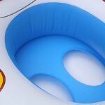 Lifebuoy Cute Baby Inflatable Swimming Pool Ring Seat Floating Car Shape Boat Aid Trainer With Wheel Horn Suit Kids Cartoon - 3