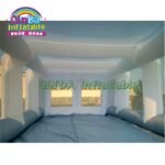 Light Moveable Pvc Inflatable Car Painting Spray Booth Garage Tent - 2