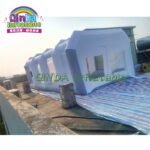 Light Moveable Pvc Inflatable Car Painting Spray Booth Garage Tent - 6