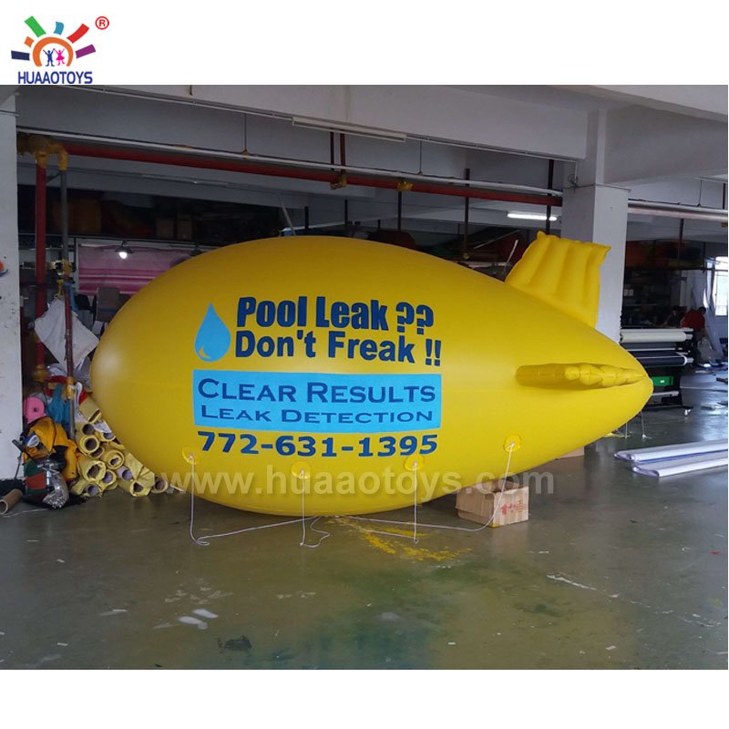 20ft Giant Inflatable Helium Blimp Balloon For Advertising With Custom Logo Printing Ideal For Outdoor Promotions - 3