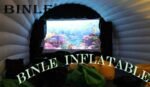 Longest Led Lighting Inflatable Tunnel Tent Party Use Movie Screen Dome Cover For - 5