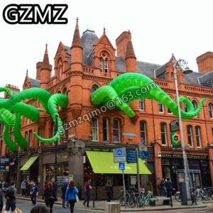 Mzqm Giant Inflatable Octopus Tentacles Leg For Party Event Decoration - 2