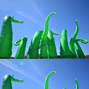 Mzqm Inflatable Octopus Legs Tentacles Halloween Decoration