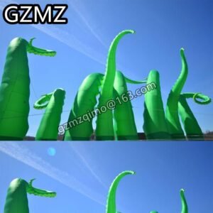 Mzqm Inflatable Octopus Legs Tentacles Halloween Decoration - 2