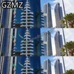 Mzqm Inflatable Octopus Legs Green Tentacles Building - 5