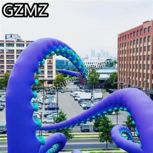 Mzqm Occupational Inflatable Octopus Leg For Building Decoration Jellyfish Tentacles Legs