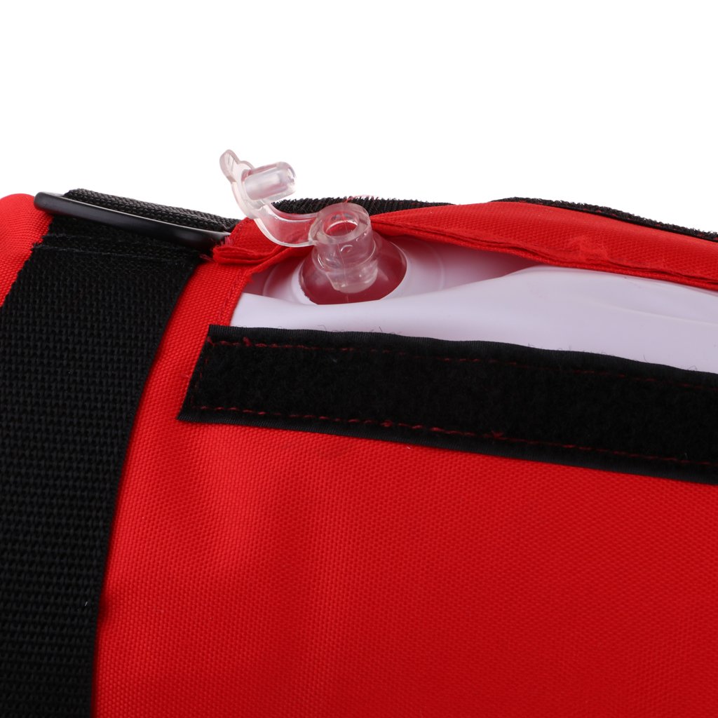 Magideal Inflatable Scuba Diving Spearfishing Signal Float Buoy With Dive Flag Down Banner - 2