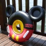 Mickey Mouse Cartoon Kids Swimming Ring Baby Inflatable Pool Float Toy Bed - 5