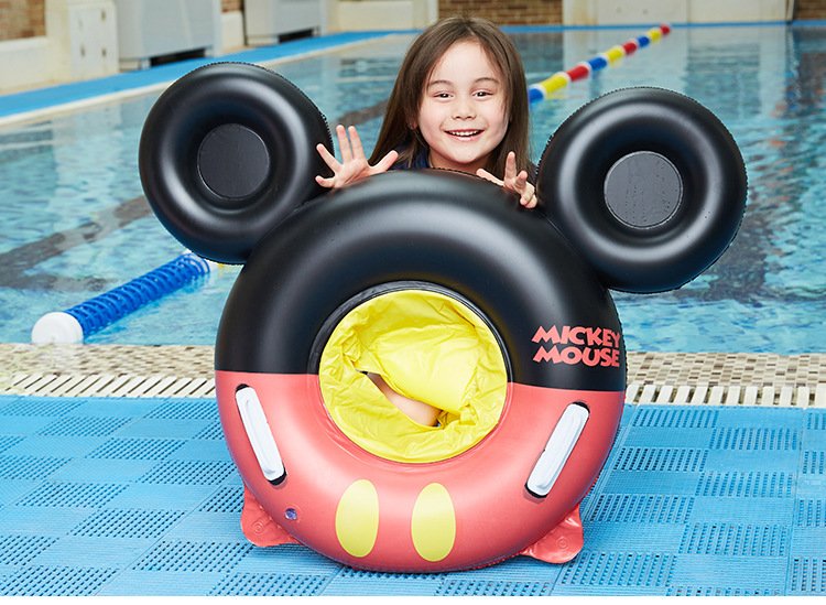 Mickey Mouse Inflatable Baby Swimming Pool Float Kids Cartoon Water Toy Safety Swim Ring Bed - 5 Mickey Mouse Inflatable Baby Swimming Pool Float Kids Cartoon Water Toy Safety Swim Ring Bed - 5