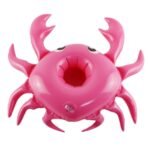 Mini Inflatable Crab Floating Cup Holder Pool Drink Holders Swim Ring Water Toys Party Beverage Boats Baby Ghmy - 2