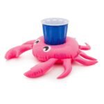 Mini Inflatable Crab Floating Cup Holder Pool Drink Holders Swim Ring Water Toys Party Beverage Boats Baby Ghmy - 5