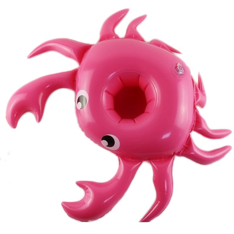 Mini Inflatable Crab Floating Pool Beverage Holder Baby Swim Ring Water Party Drink Toy Boats - 3 Mini Inflatable Crab Floating Pool Beverage Holder Baby Swim Ring Water Party Drink Toy Boats - 3