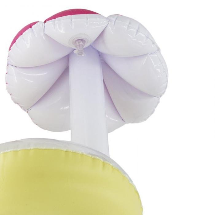 Mini Inflatable Pvc Drink Holder With Floating Umbrella For Swimming Pool Beach Parties And Bathing Fun - 5 Mini Inflatable Pvc Drink Holder With Floating Umbrella For Swimming Pool Beach Parties And Bathing Fun - 5