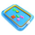 Multi-function Inflatable Sand Tray Sandbox For Children Kids Indoor Playing Clay Color Mud Toys Accessories - 6