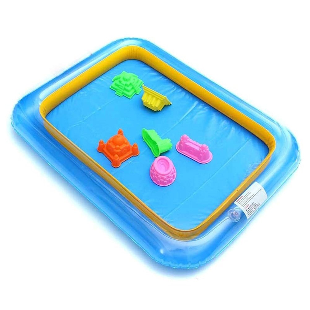 Indoor Inflatable Sandbox Tray For Kids Multifunction Color Clay And Sand Playset Childfriendly Mud Toy Accessories - 6