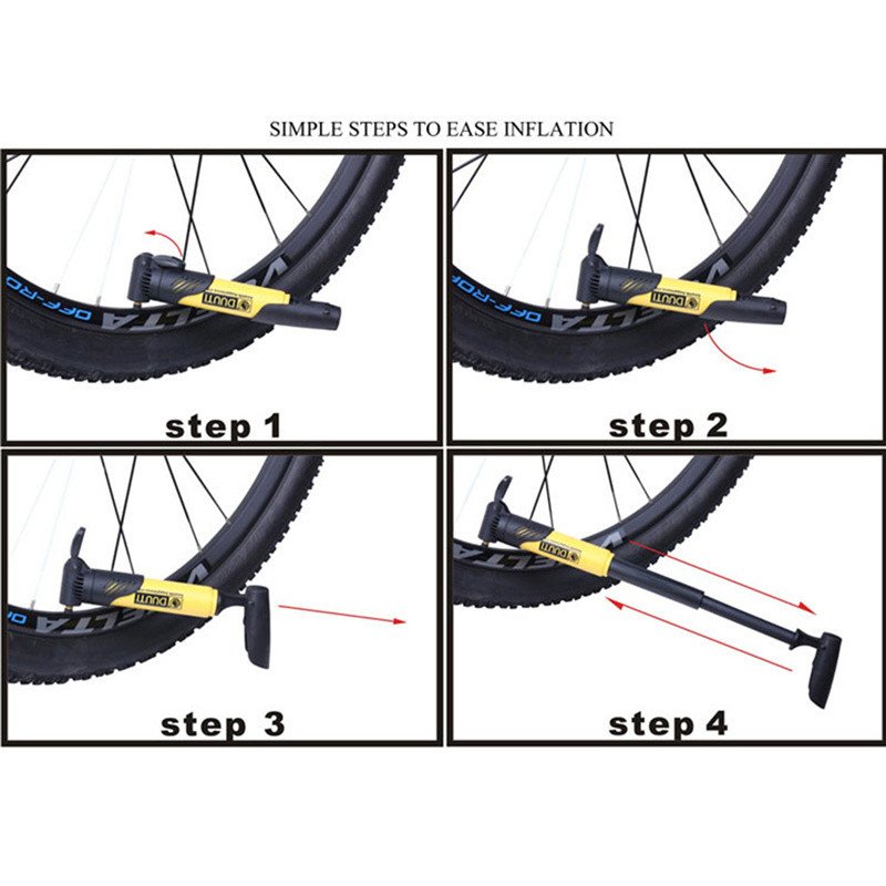 Portable Air Pump Tire Inflator For Xiaomi Mijia M356 Electric Scooter Multifunctional Cycling Tool - 7