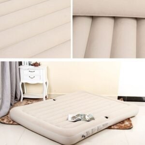 Multifunctional Inflatable Sofa Pvc Bed Folding Beds Outdoor Furniture Bedroom Portable Soft For 2 Person - 2