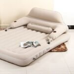 Multifunctional Inflatable Sofa Pvc Bed Folding Beds Outdoor Furniture Bedroom Portable Soft For 2 Person - 3
