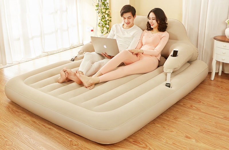 Deluxe 2person Portable Inflatable Sofa Bed Multifunctional Outdoor Furniture Pvc Folding Soft Bedroom Essential - 1 Deluxe 2person Portable Inflatable Sofa Bed Multifunctional Outdoor Furniture Pvc Folding Soft Bedroom Essential - 1