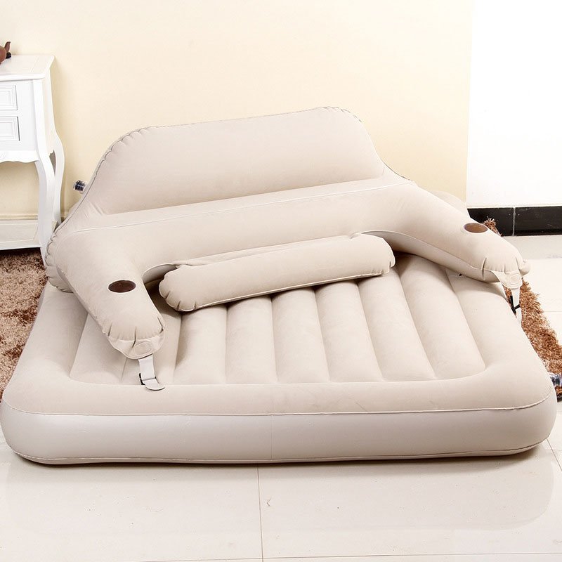 Deluxe 2person Portable Inflatable Sofa Bed Multifunctional Outdoor Furniture Pvc Folding Soft Bedroom Essential - 3 Deluxe 2person Portable Inflatable Sofa Bed Multifunctional Outdoor Furniture Pvc Folding Soft Bedroom Essential - 3