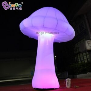 Multipurpose 3mh Inflatable Mushroom Model With Led Lighting For Park Or Shop Decoration Design Toy - 2