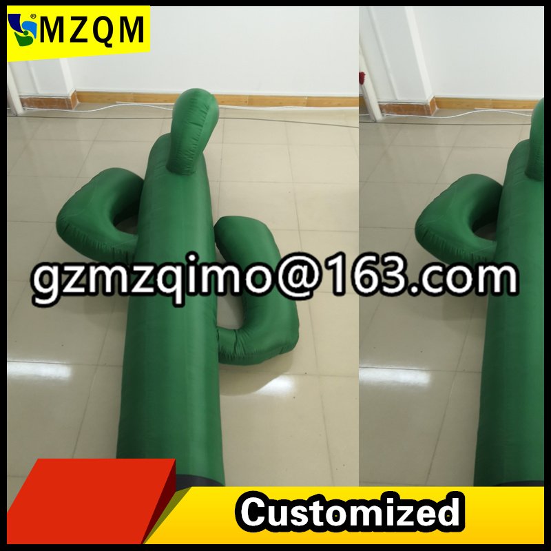 115ft Green Inflatable Led Cactus Plant Decorative Lighted Mzqm Cacti Replica For Parties Events And Home Dcor - 6