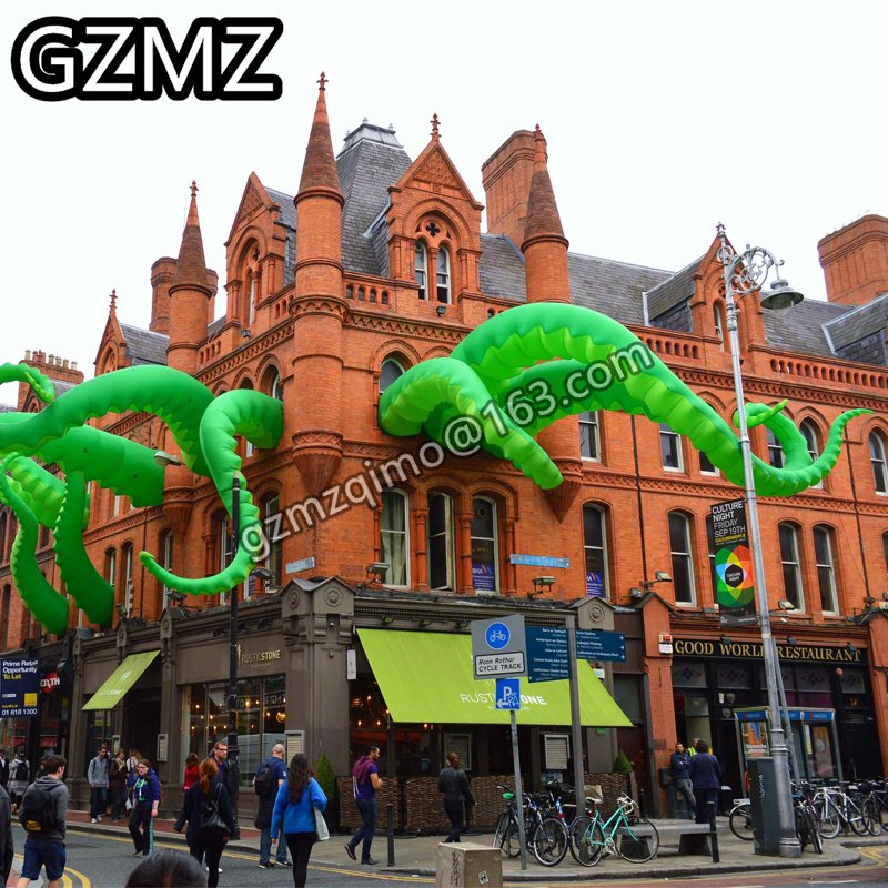 Mzqm Huge Inflatable Octopus Tentacles Leg Perfect For Spectacular Party Events Unique Decorations - 3