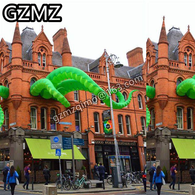 Mzqm Huge Inflatable Octopus Tentacles Leg Perfect For Spectacular Party Events Unique Decorations - 4