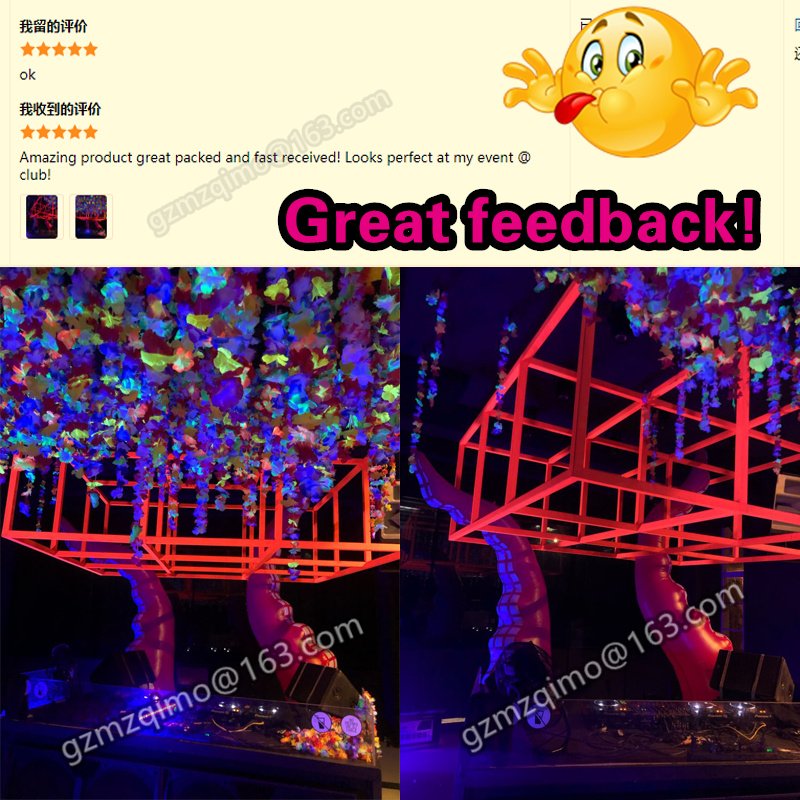 Mzqm Deluxe Green Inflatable Octopus Tentacles For Creative Building And Fun Outdoor Play - 5 Mzqm Deluxe Green Inflatable Octopus Tentacles For Creative Building And Fun Outdoor Play - 5