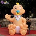 Newly Design 4mh Inflatable Baby Cartoon Model Customized Child Newborn Toy For Displaying Decoration - 3
