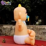 Newly Design 4mh Inflatable Baby Cartoon Model Customized Child Newborn Toy For Displaying Decoration - 4