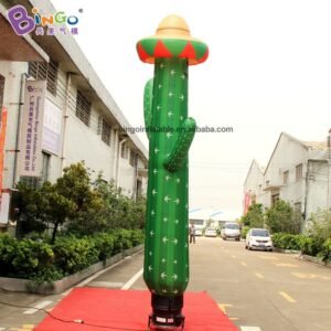 Newly Design 4mh Inflatable Cactus Dancer Customized Floating Cartoon Toy Decoration Advert Item - 2