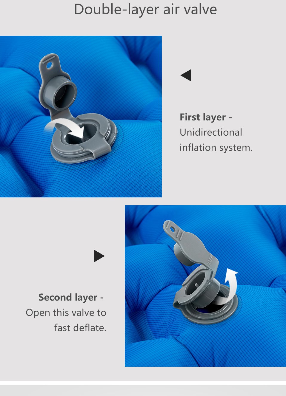 Naturehike Singledouble Person Waterproof Inflatable Camping Mat Air Pad Mattress With Portable Bag - 5