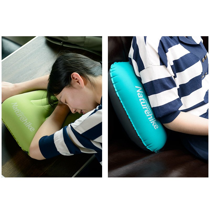 Naturehike Ultralight Compact Portable Camping Pillow Upgraded Handpress Inflatable Air Pillow For Backpacking Travel - 10