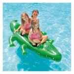 190cm Eco-friendly Pvc Black Whale Inflatable Air Mattress Floating Adult Pool Party Toys Water Bed Swimming Ring Circle - 6