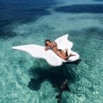 Butterfly Wings Inflatable Lounge Chair Pvc Bed One Angel Pool Beach Party Floating Sofas Inflables - 3