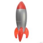 Inflatable Toys Inflate Red Rocket Model Children Birthday Party Decoration Astronaut Space Spaceship 103x28 Cm - 3