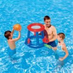 Water Basketball Hoop Pool Float Inflatable Play Game Swimming Toy Sport Floating Toys For Children Kids - 2