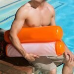 Swimming Pool Floating Float Ring Water Hammock Recliner Inflatable Leisure Bed - 4