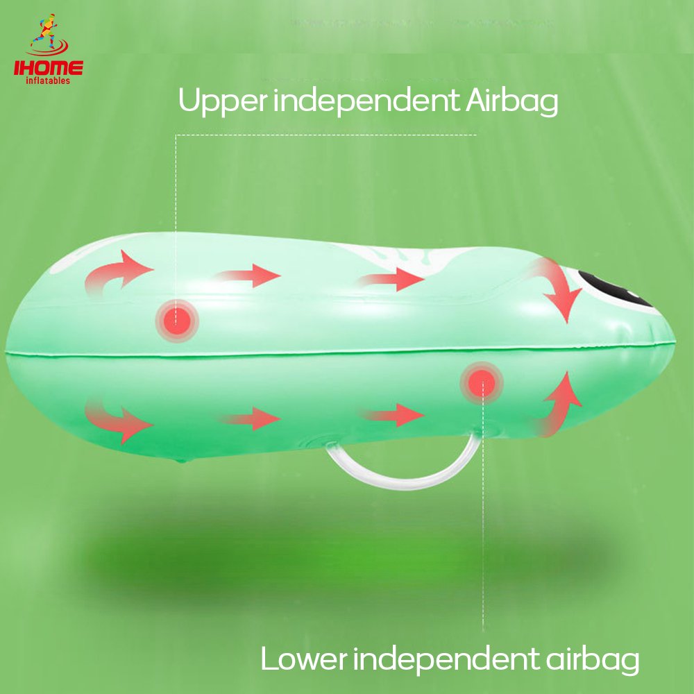 Inflatable Frog Cartoon Baby Swim Ring Newborn8 Months Neck Float Infant Pool Buoy Bathing Toy - 2