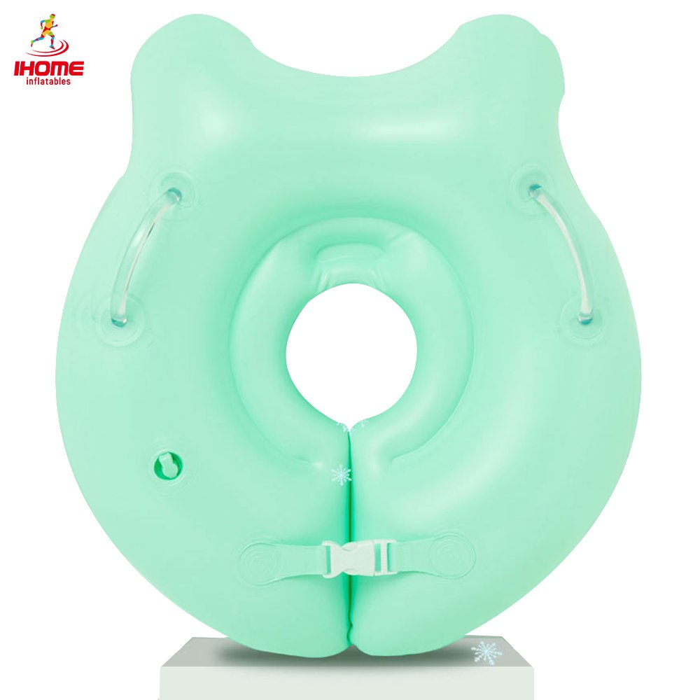 Inflatable Frog Cartoon Baby Swim Ring Newborn8 Months Neck Float Infant Pool Buoy Bathing Toy - 6
