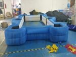 Newly Inflatable Human Snookball Football Field Game Pool Soccer Table Billiard For - 2