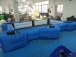 Newly Inflatable Human Snookball Football Field Game Pool Soccer Table Billiard For - 4