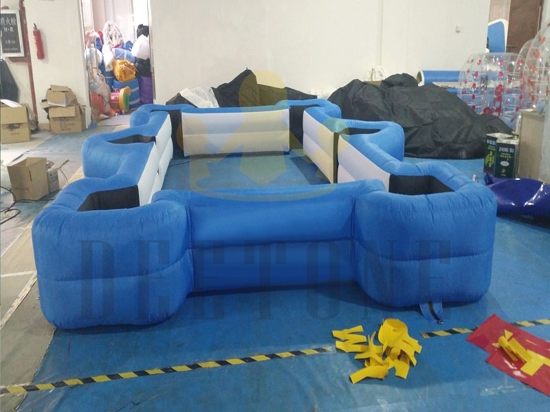 Inflatable Human Snookball Pool Table Soccer Billiard Game Field For Outdoor Fun Events - 3