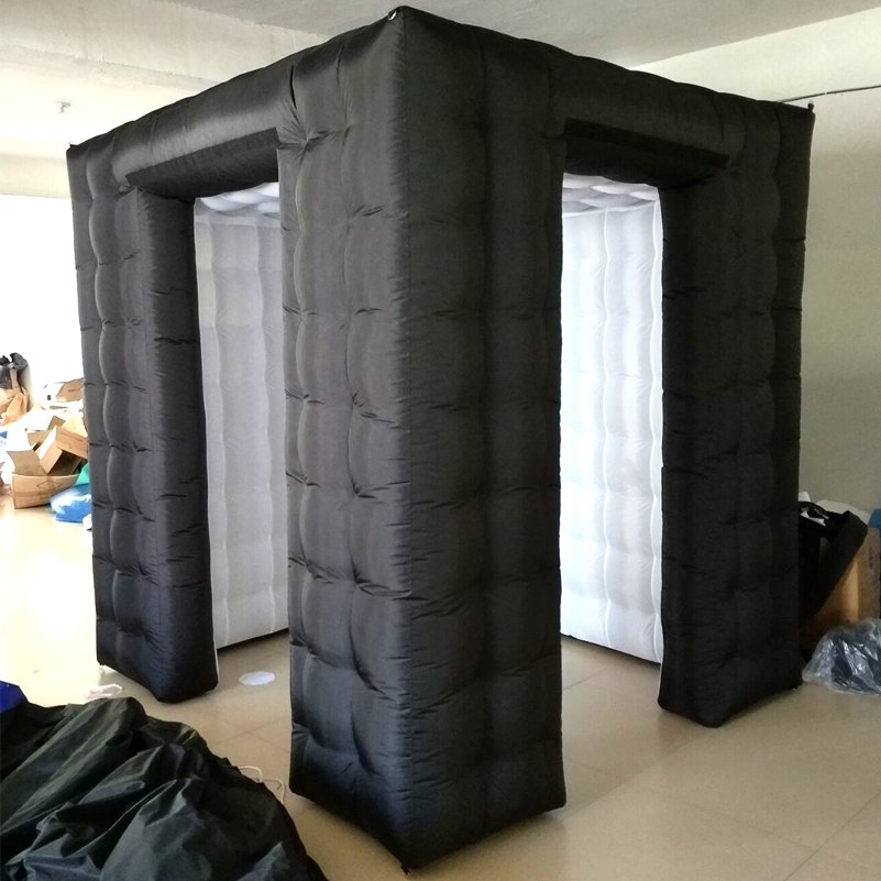 Cabin Inflatable Photo Booth Led Lights Portable No Equipment Needed Perfect For Wedding Parties And Events - 3 Cabin Inflatable Photo Booth Led Lights Portable No Equipment Needed Perfect For Wedding Parties And Events - 3