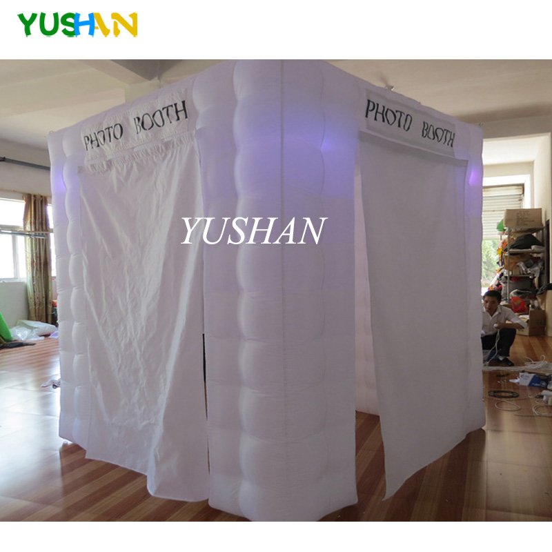 Cabin Inflatable Photo Booth Led Lights Portable No Equipment Needed Perfect For Wedding Parties And Events - 8 Cabin Inflatable Photo Booth Led Lights Portable No Equipment Needed Perfect For Wedding Parties And Events - 8