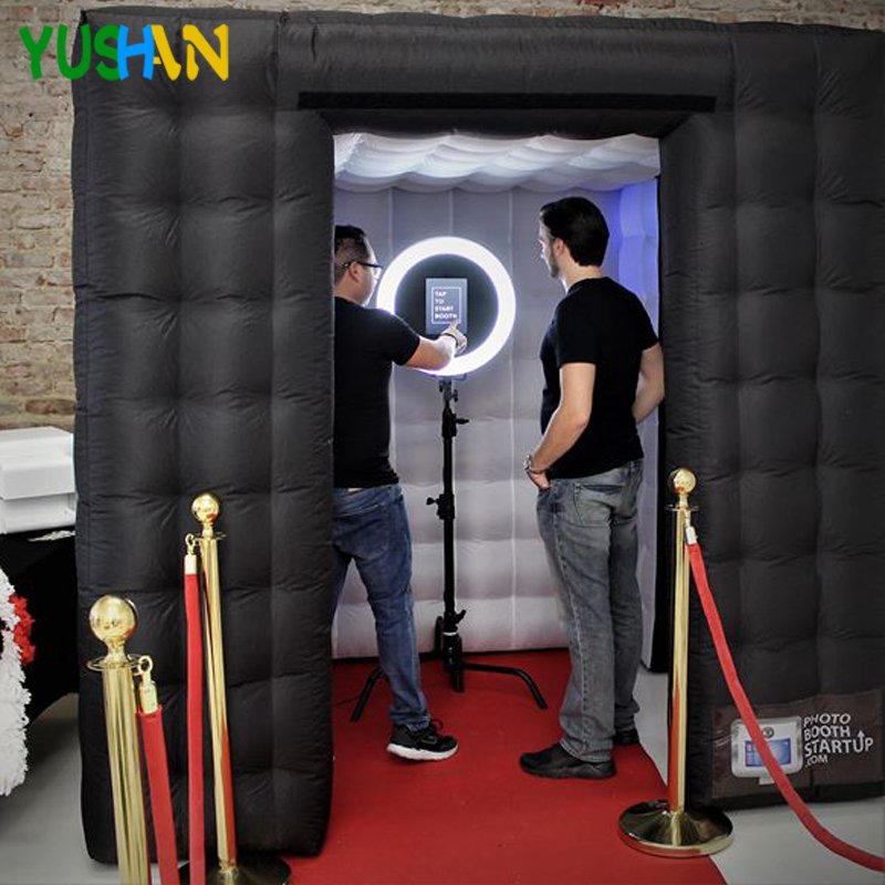 Cabin Inflatable Photo Booth Led Lights Portable No Equipment Needed Perfect For Wedding Parties And Events - 10 Cabin Inflatable Photo Booth Led Lights Portable No Equipment Needed Perfect For Wedding Parties And Events - 10