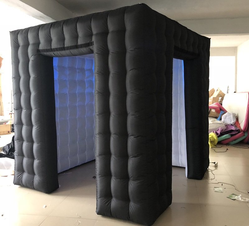 Cabin Inflatable Photo Booth Led Lights Portable No Equipment Needed Perfect For Wedding Parties And Events - 1 Cabin Inflatable Photo Booth Led Lights Portable No Equipment Needed Perfect For Wedding Parties And Events - 1